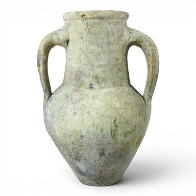 Lot 35 - An ancient pottery amphora, probably Roman, of...