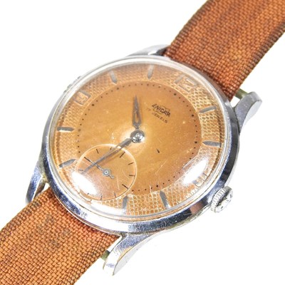 Lot 42 - A 1970's Enicar steel cased gentleman's wristwatch