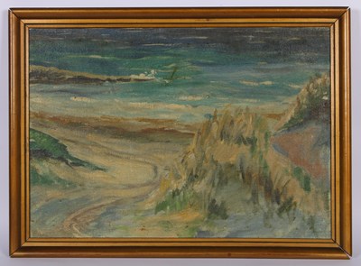 Lot 433 - Danish School (20th century), a coastal...
