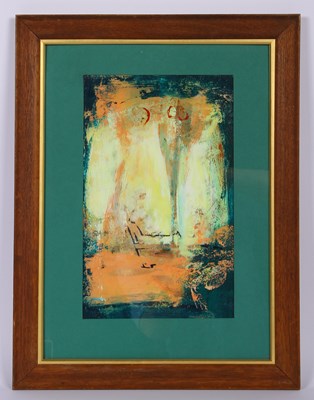 Lot 483 - David Stanley, acrylic on board, 'For J.M.W.T.'...