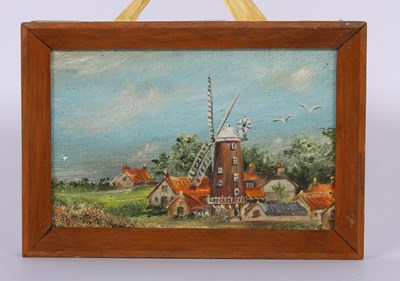 Lot 480 - English school, 20th century, Cley Mill,...