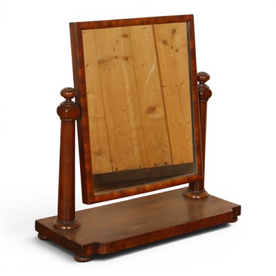Lot 546 - A Regency mahogany dressing mirror