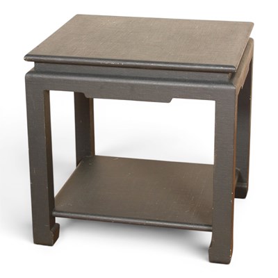 Lot 693 - A Chinese style grey painted occasional table,...