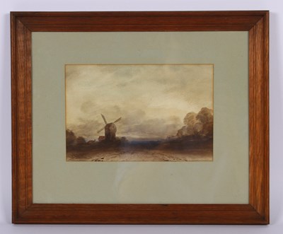 Lot 486 - William Bestoe Smith (1796-1889), Evening, a...