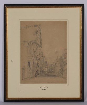 Lot 358 - Thomas Lound (1802-1861), Conway, pencil on...