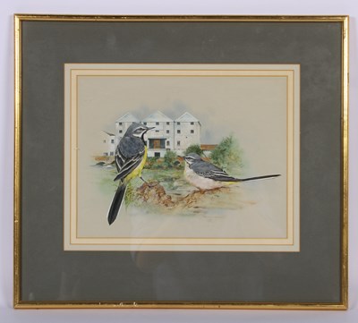 Lot 335 - Brian C. Day, Grey Wagtails at Buxton,...