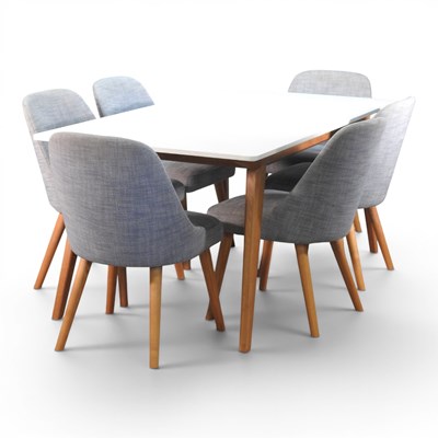 Lot 734 - A modern oak extending dining table, 230cm...