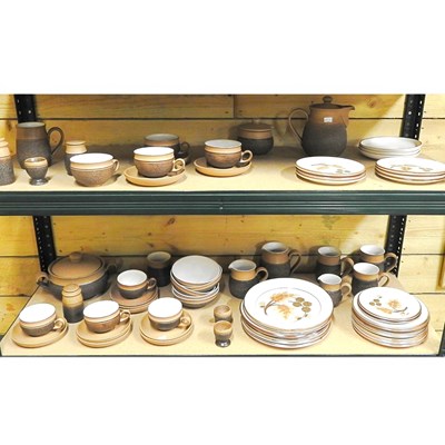 Lot 510 - A collection of Denby Cotswold pattern tea and...