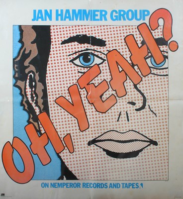 Lot 272 - A Jan Hammer Group 'Oh Yeah' album promotional...