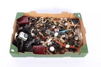 Lot 64 - A collection of quartz watches and pocket...