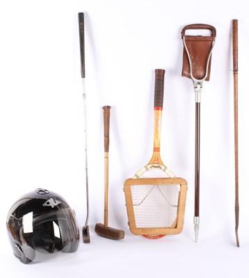 Lot 694 - A collection of sporting equipment