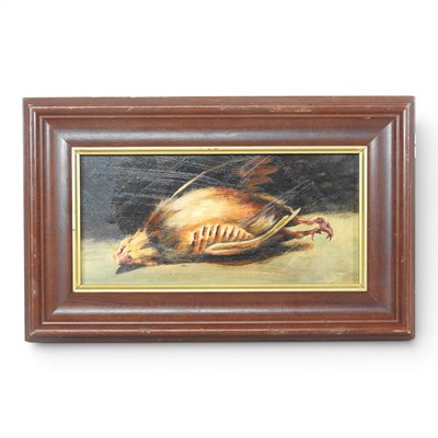 Lot 181 - English school, 20th century, dead partridge,...