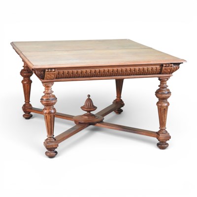 Lot 149 - A 19th century continental walnut and ebonised...