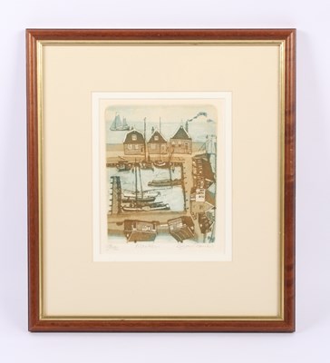 Lot 400 - Glynn Thomas (b.1946), 'Marken', copperplate...