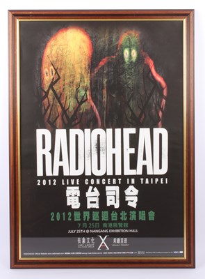 Lot 280 - Stanley Donwood, a Radiohead Taipei (2012)...