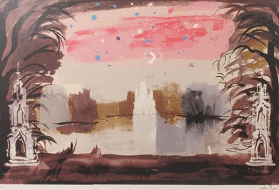 Lot 282 - John Piper (1903-1992), The Quest, screenprint...