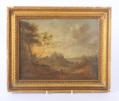 Lot 290 - Continental school, 19th century, figures in a...