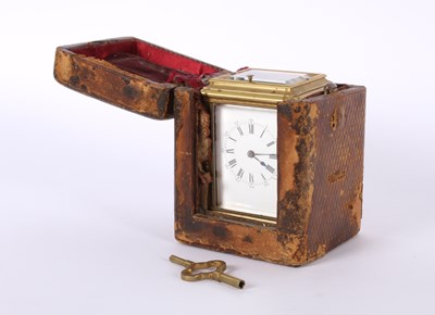 Lot 141 - Henri Jacot, a 19th century brass repeater...