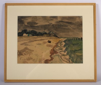 Lot 421 - Claude Rogers, (British, 1907-1979), Southwold,...
