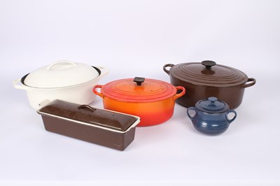 Lot 719 - A collection of Le Creuset and Colorcast...