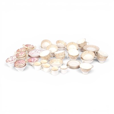 Lot 672 - A collection of Royal Doulton cups and saucers...