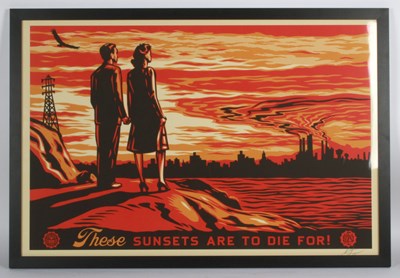 Lot 550 - Shepard Fairey (American, b.1970), These...