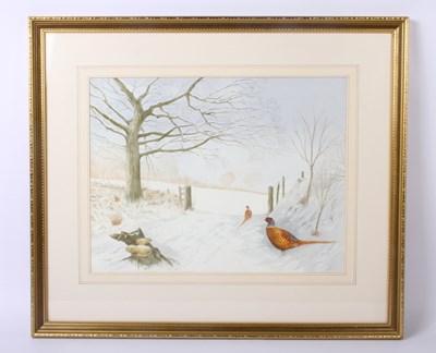 Lot 313 - Keith Stockley, Grouse, watercolour