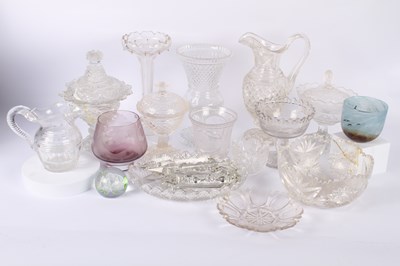 Lot 117 - A large collection of mainly Regency crystal,...