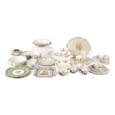 Lot 717 - A collection of 19th century and later ceramics