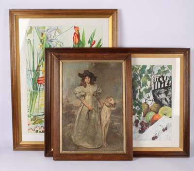 Lot 418 - An oleograph of Robert Sauber's Constance...