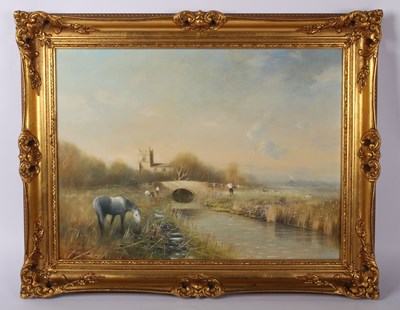 Lot 455 - Peter Metcalfe (British, 1944-2004), Bridge by...
