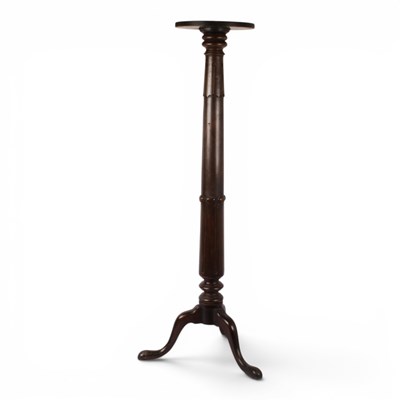 Lot 646 - A 19th century mahogany jardiniere stand with...