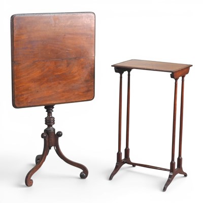 Lot 379 - A 19th century mahogany occasional table, with...
