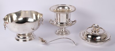 Lot 51 - A collection of silver plated wares, to...