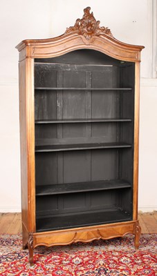 Lot 453 - A 19th century French armoire, converted into...