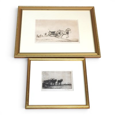 Lot 171 - George Soper, 1870-1942, Runaway Horses,...