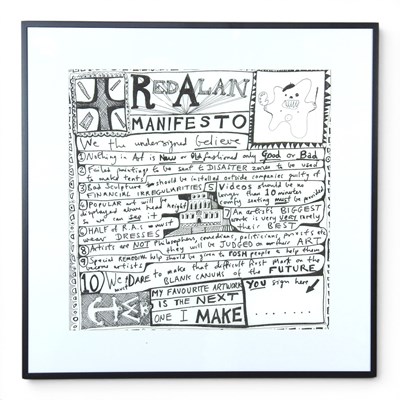 Lot 54 - Grayson Perry CBE RBA, b1960, Red Alan...