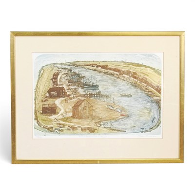 Lot 137 - Glynn Thomas, b.1946, Walberswick Ferry,...