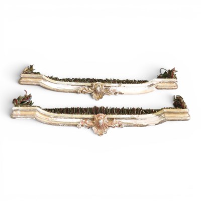 Lot 297 - A pair of early 20th century continental gilt...