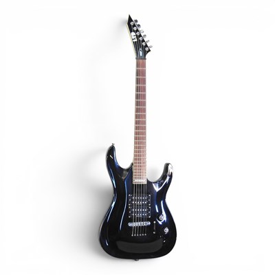Lot 150 - An LTD black gloss electric guitar, model ESP...