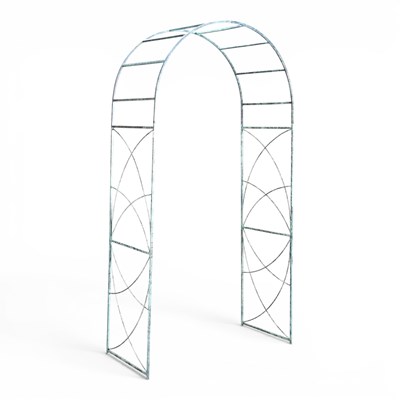Lot 217 - A metal garden arch