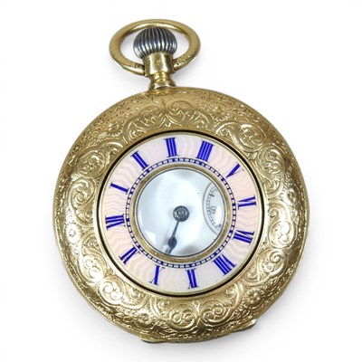 Lot 2 - A Victorian 18 carat gold cased half hunter...