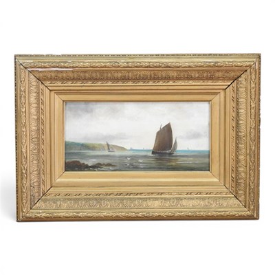 Lot 35 - Manner of William H Williamson, fishing boats...
