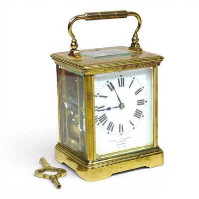 Lot 52 - A large early 20th century brass cased...