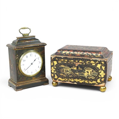 Lot 60 - An early 20th century chinoiserie decorated...