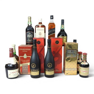 Lot 76 - Two bottles of Remy Martin Champagne Cognac...