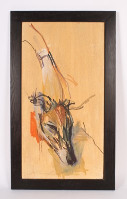 Lot 284 - Jo Taylor, contemporary, study of a dog,...