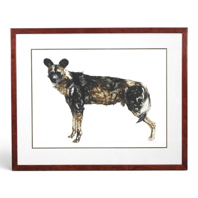 Lot 59 - Jonathan Comerford, b1961, Wild Dog, signed in...