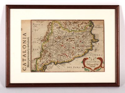 Lot 260 - A map of Catalonia, published from Mercators,...
