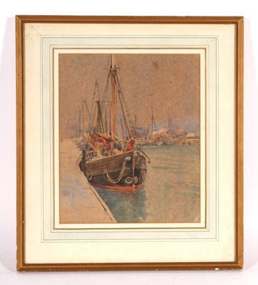 Lot 381 - Rowland Fisher (1885-1969), A boat in Great...